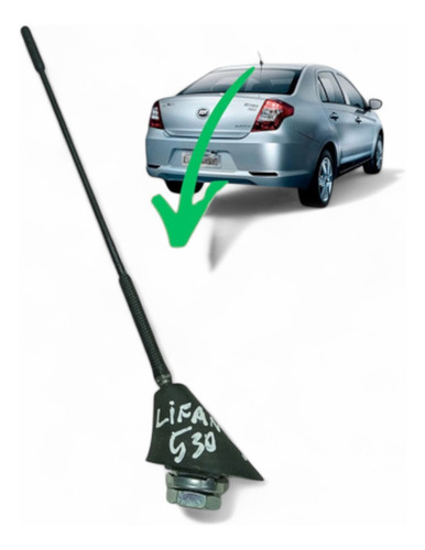 Antena Externa De Teto Traseira Lifan 530 2015