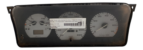 Painel De Instrumentos Vw Santana Gls 92 A 98 Fundo Branco