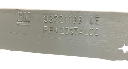 Moldura Acabamento Coluna Superior Gm Corsa 03 93221103