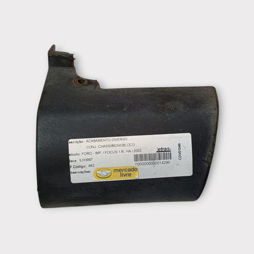 Moldura Spoiler Lateral Direito Ford Focus 2000 A 2008
