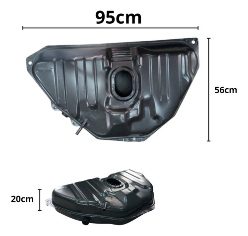 Tanque Combustível Fiat Uno Injetado 1996 97 2000 Até 2012 
