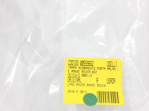 Tampa Acab Porta Malas Le Range Rover 10/13 Us (662)
