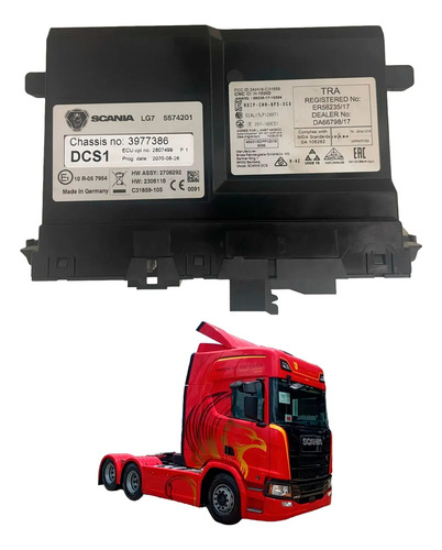 Módulo Coordenador Ecu Vidro Esq R450 2022 2708292 5574201
