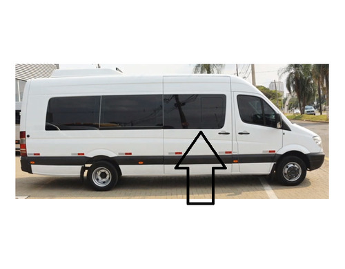 Vidro Lat Direito Fixo Sprinter 315/415/515 2015 .. 19869