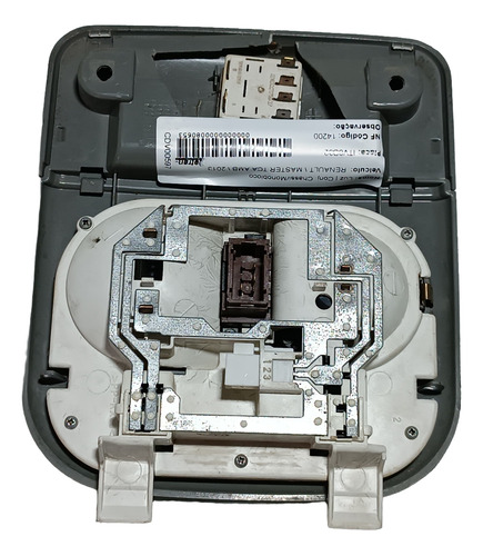 Luz Do Teto Cortesia Renault Master 2.5 2006 2012 Detalhes