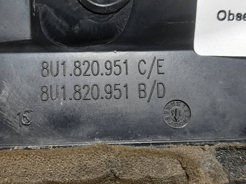 Difusor Central Audi Q3 2017 8u1820951