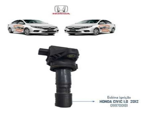 Bobina Ignicao Honda Civic 1.8 2012