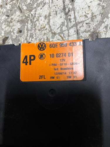 Modulo Conforto Vidro Trava Vw Polo 2007 A 2014 Original