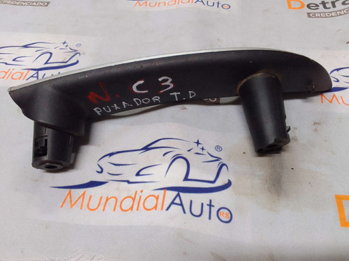 Moldura Puxador Porta T/d Citroen C3 2009 20463