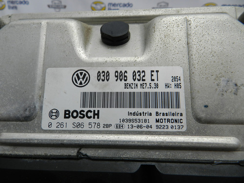 Módulo Injeção Gol Voyage 1.0 G4 030906032et | 0261s06578