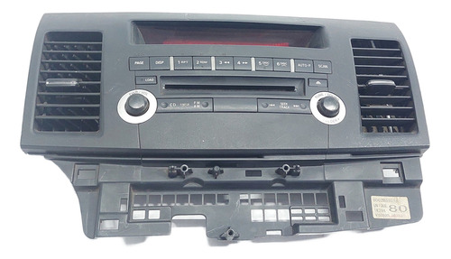 Moldura + Difusores + Frente Rádio Lancer Ano 2012 A 2018