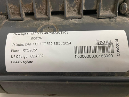 Motor Arranque Xf Ftt 530 2024 - 2005835087