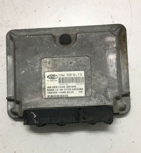 Kit Modulo Injeção Fiat Brava 2002 106cv Iaw59fbt3