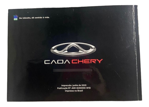 Manual Proprietário Chery Arrizo 6 Gsx 2021