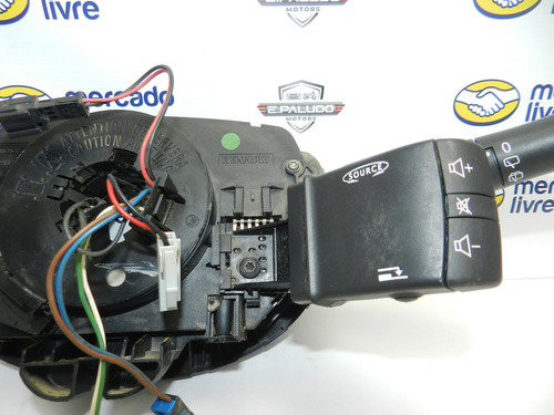 Chave Seta Luz Limpador Comando Som Megane Sedan Gt 06/13