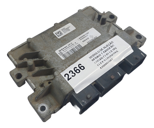 Modulo Injeção Sandero Logan Clio 1.0 16v Flex S120204106a