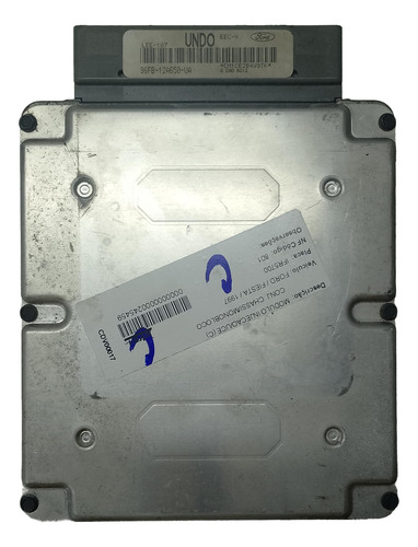 Módulo Injeção Fiesta Ka 1.0 Gasolina 96/99 96fb12a650ua