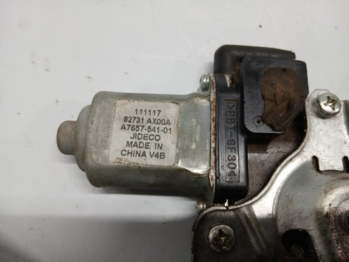 Maquina De Vidro Traseira Esquerda Nissan Tiida 2008 A 2013