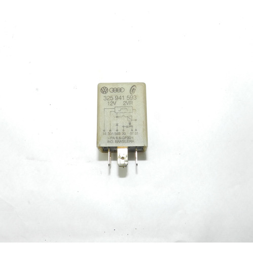 Relé Temporizador Faróis 12v 2vr Vw Santana 325941593