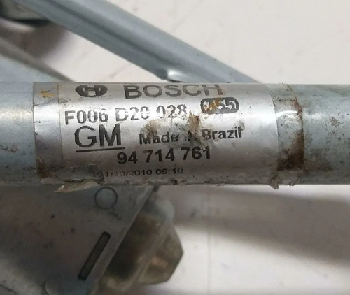 Motor Limpador Para-brisa Gm Agile Montana 10/16 F006d20028