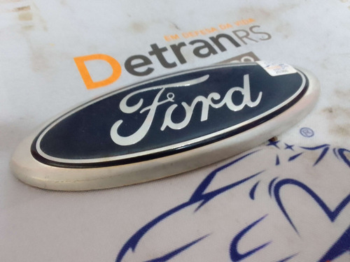 Emblema Ford Da Tampa Traseira Ecosport 20366