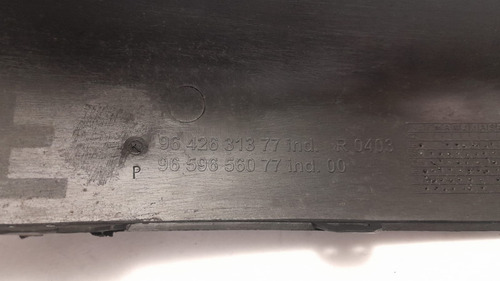 Moldura Friso Para-choque Dianteiro Lado Esquerdo C3 03/11