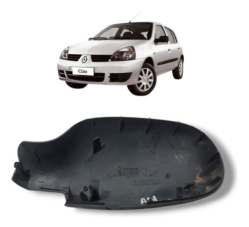 Capa Retrovisor Direito Renault Clio 2008 (al) Com Detalhe