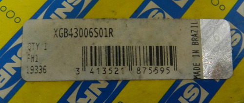 Rolamento Roda Dianteira Ford Vw 2000 A 2021 Xgb43006s01r