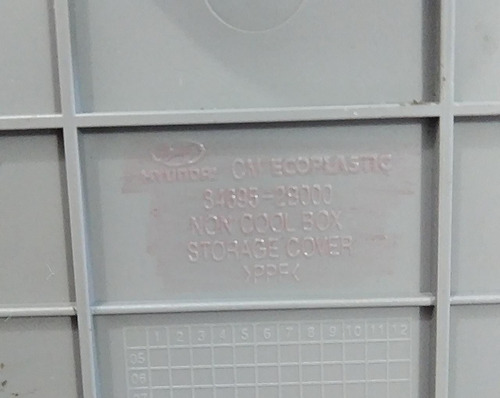 Tampa Porta Objeto Console Hyundai Santa Fé 2012 846952b000