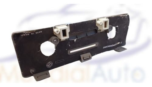 Moldura Comando Do Ar Central Cinza Fiat Uno 04/14. 23148