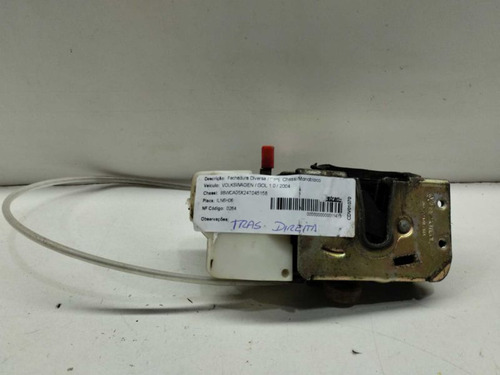Fechadura Porta Traseira Direita Vw Gol 2004 3738390146 