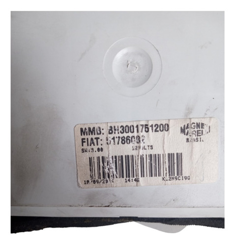 Kit Code Fiat Uno Mille Fire Flex 1.0 8v 2006 2007