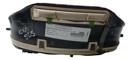 Painel Instrumentos Vw Gol G2 1996 C/ Conta Giro (ap)