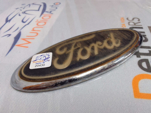 Emblema Tampa Traseira Ford Fiesta 02/14 20430
