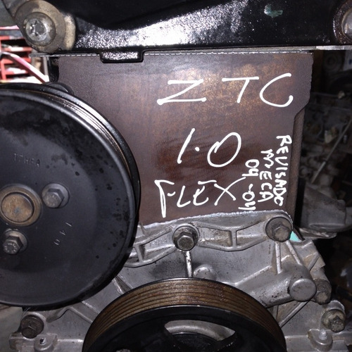 Motor Zetec  Ford Ka/fiesta 1.0 Flex 2012 C/nf Baixa 73 Cvs