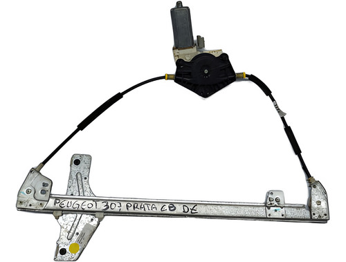 Maquina Elétrica Porta Dianteira Esquerda Peugeot 307 2 Pino