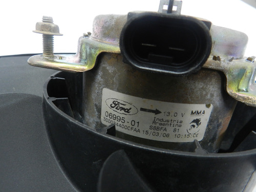 Ventoinha Eletro Radiador Focus Fiesta 1.6 Zetec Rocam 04/11