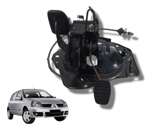 Pedaleira Com Suporte Renault Clio 2006 (al) 3590905