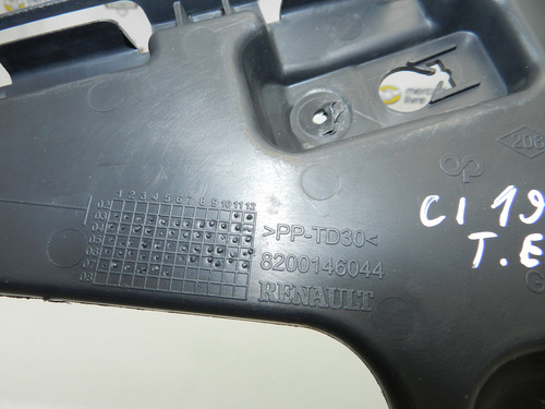 Guia Para-choque Traseiro Lado Esquerdo Megane Gt 07/13