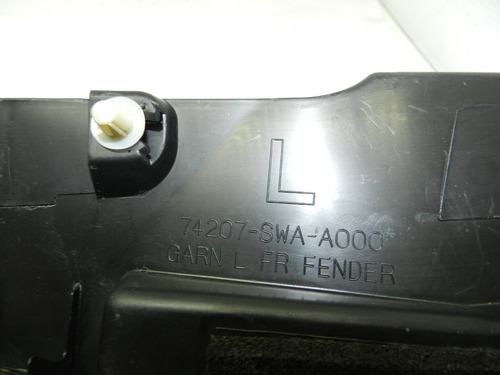 Acabamento Superior Para-lama Esquerdo Honda Crv 07/11