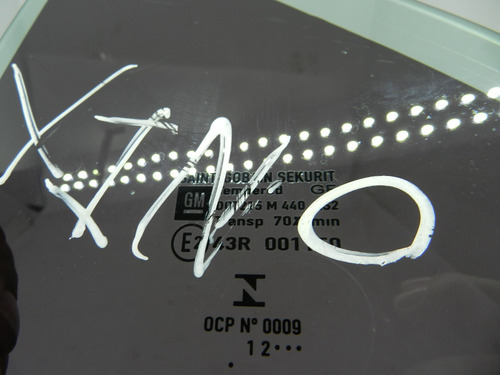 Vidro Fixo Traseiro Direito S/ Borracha Gm Onix Hatch 13/19