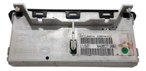Relógio Digital Computador De Bordo Tid Peugeot 206