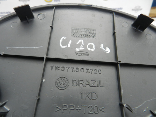 Tampa Cega Buraco Alto Falante Bagagito Vw Gol G2 G3 G4