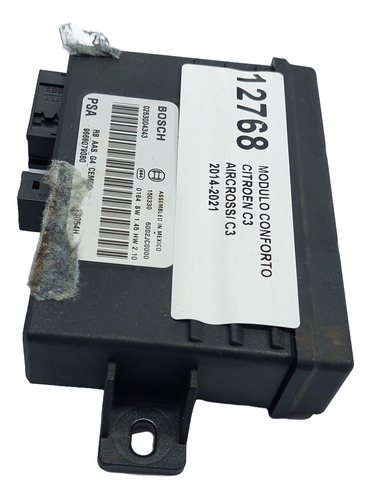 Módulo Conforto C3 Aircross Ano 2013 A 2018 Cód. 0263004343