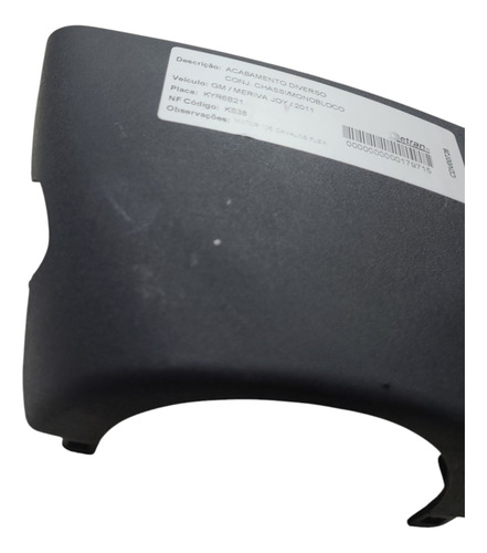 Capa Chave Seta Superior Gm Meriva 2003 A 2012 (al)