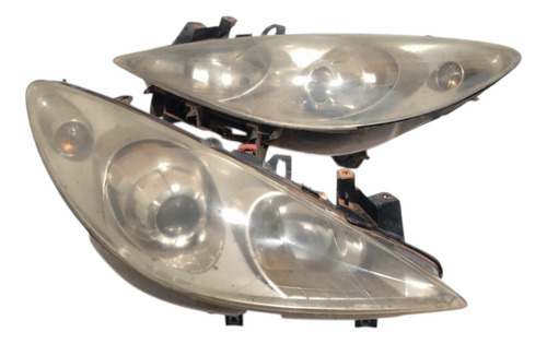 Par De Farol Dianteiro Peugeot 307 07 Até 12 Original