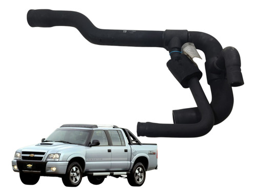 Mangueira Inferior Radiador Gm S10 Blazer 2001 A 2011 (al)