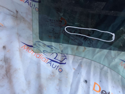 Vidro Porta Traseira Esquerda Renault Logan 17/..  11662