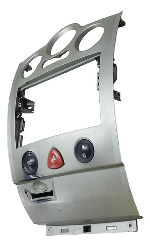 Moldura Painel Central Alerta Start Stop Megane 07 A 13