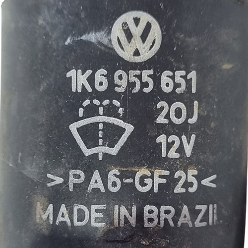Bomba Água Limpador Parabrisa Vw Gol Fox Pn: 1k6955651